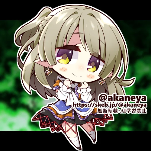 skeb納品しましたクライアントさんのキャラ(パルスィ衣装) #Skeb #Commission  