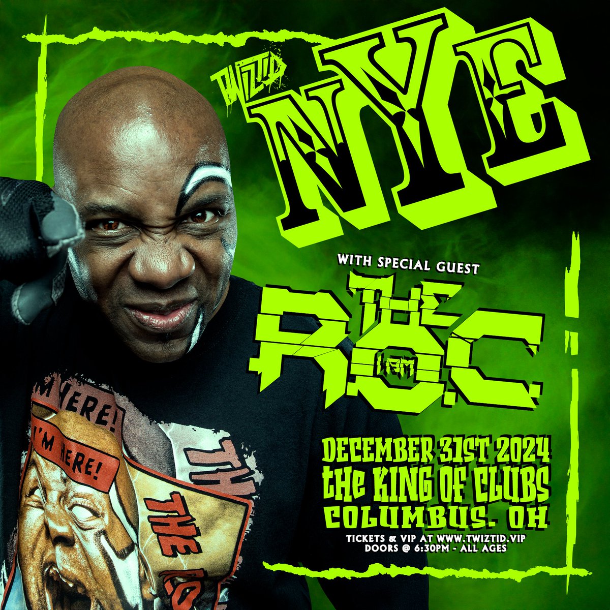 Tomorrow's hours away. The King Of Clubs Columbus Ohio 🙌🏾