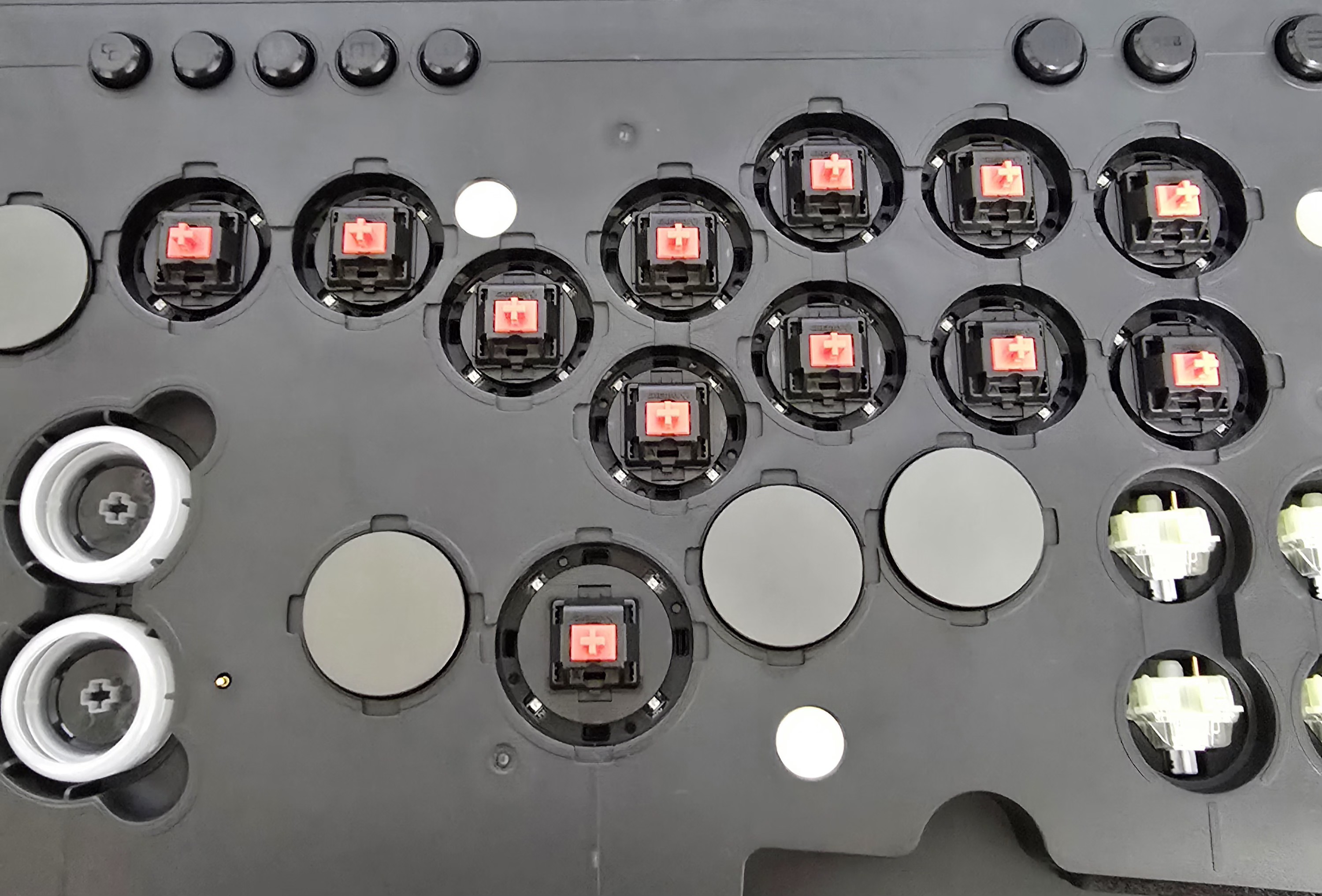 victrix pro fs 初代 レバーボタン交換品+カスタムパーツ 最終