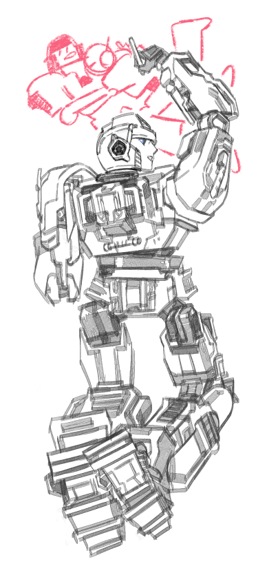 harquebuse's tweet image. drawing a bunch of stickers that&apos;ll compress to bits when it&apos;s printed 

d/op shenanigans (づ๑•ᴗ•๑)づ┬─┬ノ( º _ ºノ)  
#transformersone #megop