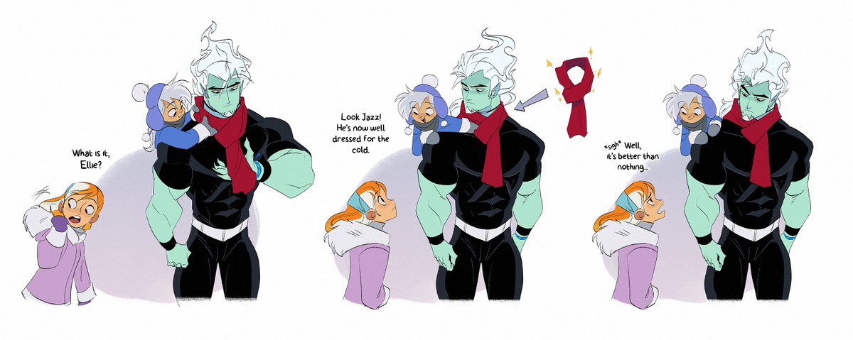 Dani has Phantom "covered"
🧣