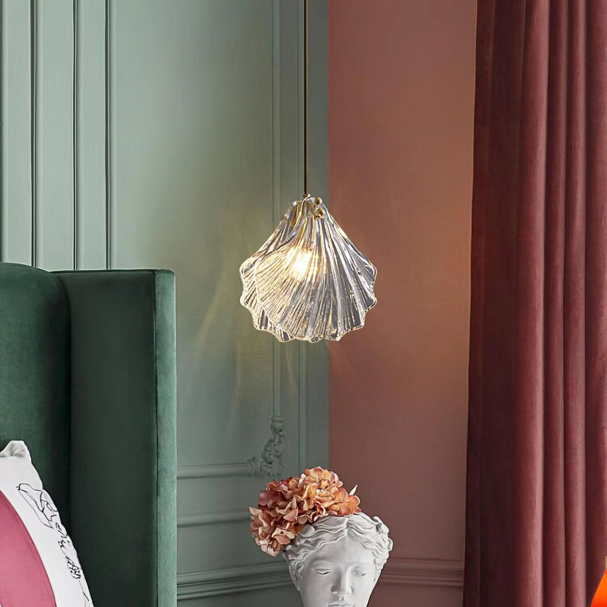 ShineLifeLight's tweet image. 🌊🐚Vintage Seashell Glass Pendant light

❤This Pendant light features a design inspired by the seashell's flowing shape. 

👏shinelifelighting.com/products/vinta…

#pendantlights #glasslighting #creativelighting #homelighting #lighting #homedecor #lightingdesign #decorativelighting