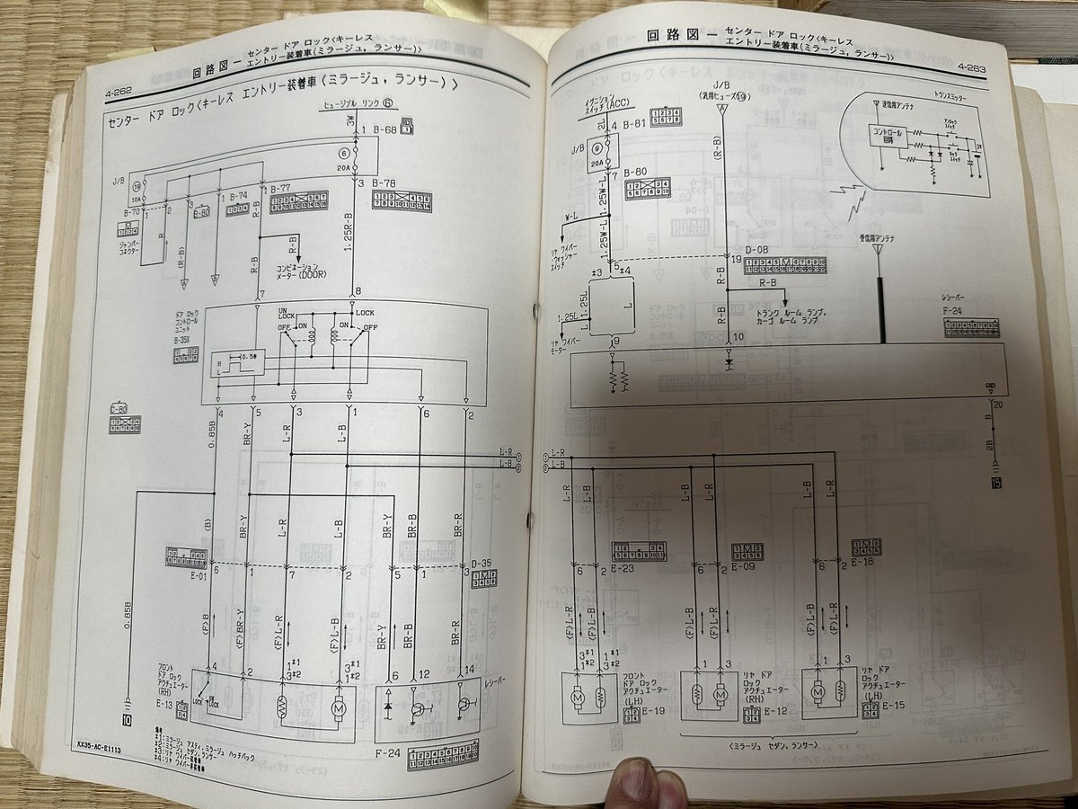 mokomoko9981's tweet photo. 皆さん持ってますか?
整備書
私が車を買う時必ず一緒に購入します
これが無いと何も出来ない必須アイテムです
ランエボ3 ランサーワゴン アクア
最低でも配線図は必須項目ですね
アクアはPCで見るタイプです
CD9A CE9A NHP10アクア
方はDM頂ければでお見せいたします
#CE9A #CD9A #NHP10 #ランエボ #アクア