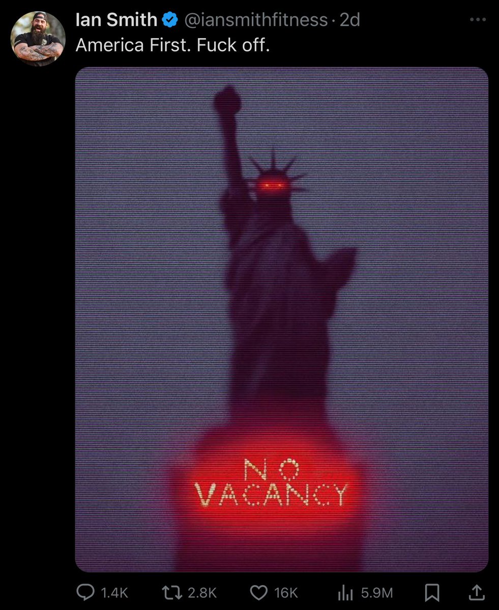 esjesjesj's tweet photo. Besides the irony of using THE symbol of welcoming immigrants, this guy killed someone during a DUI, which ironically makes him more dangerous than at least 99.6% of illegal immigrants. https://t.co/SPwMBD14SM