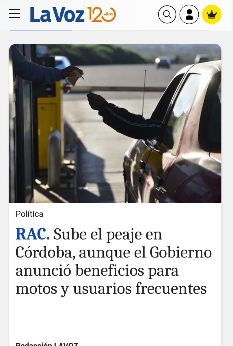 Enero en Córdoba te asegura:
➡️ Festivales
➡️ Teatro
➡️ buen clima
🛑 AUMENTO DEL PEAJE. Sin audiencia pública y sin derecho a reclamo.👇