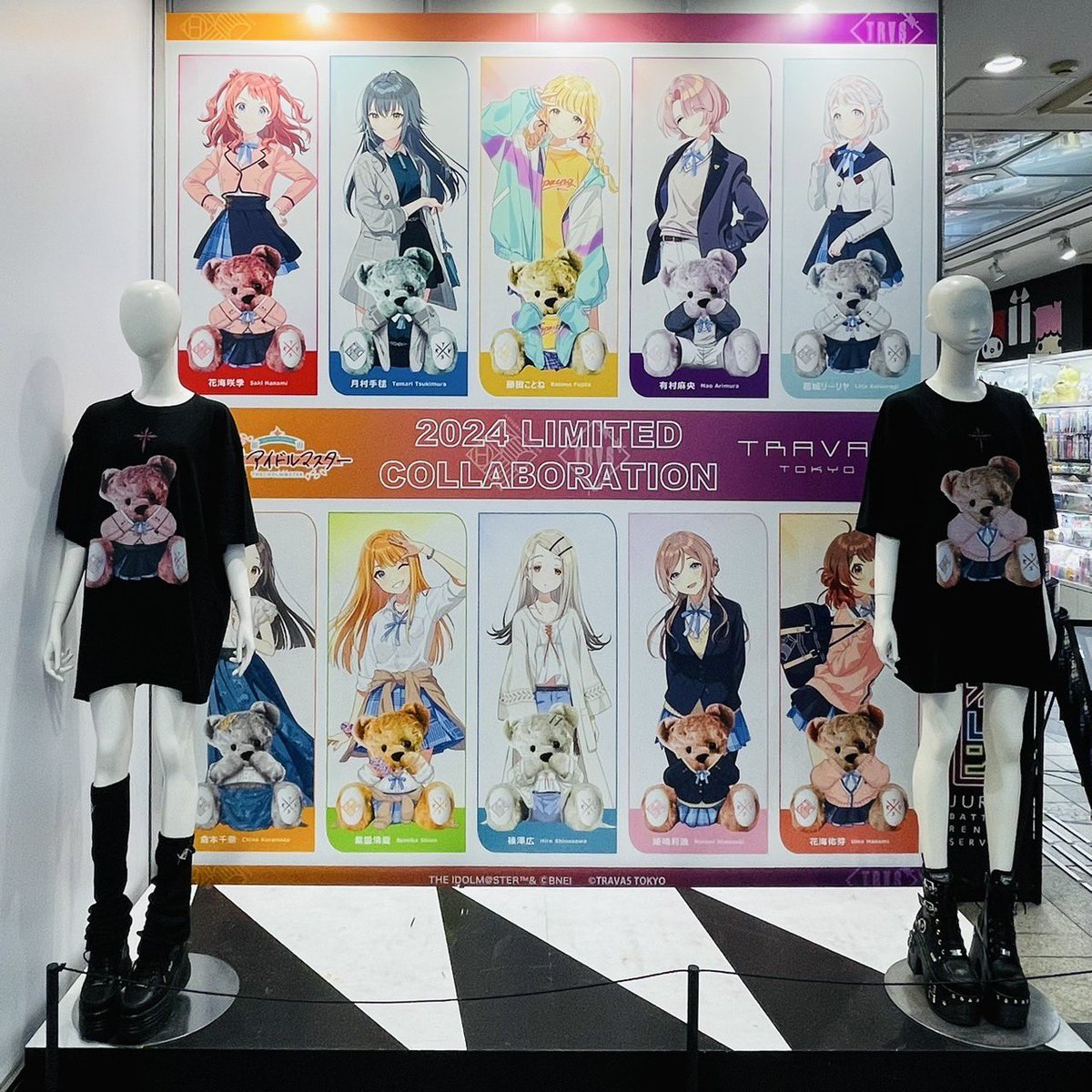 学園アイドルマスター × TRAVAS TOKYO コラボTシャツ 藤田ことね 予約