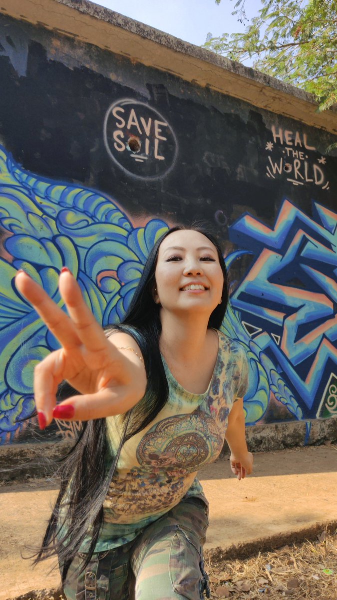 Life is colourful
I'm a piece of art

📍Marol Art Village, Mumbai, India
📸 <a href="/hiphopibex/">Hip Hop Ibex</a>