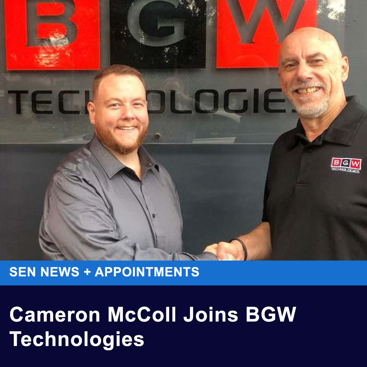 SecElecMag's tweet image. sen.news/cameron-mccoll…
“We are delighted to have Cameron McColl join our Vic team in the role of Technical Sales Engineer/ BDM,” said BGW Technologies’ Vic/Tas state manager, Lou Mavrelis.
#securitydistribution #securityintegration #securityinstallers #securitybusiness…