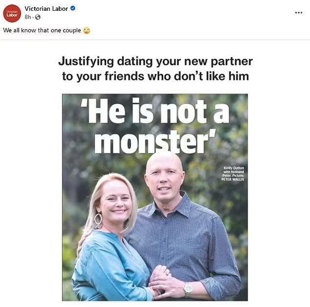 _Tony_Garcia_'s tweet image. Weak, gutless wannabe PM Peter Dutton is offended by a meme based on a puff piece he asked to be written by his media mate.

Have a sook c*nt. You can dish it out but you can’t take a joke. #auspol