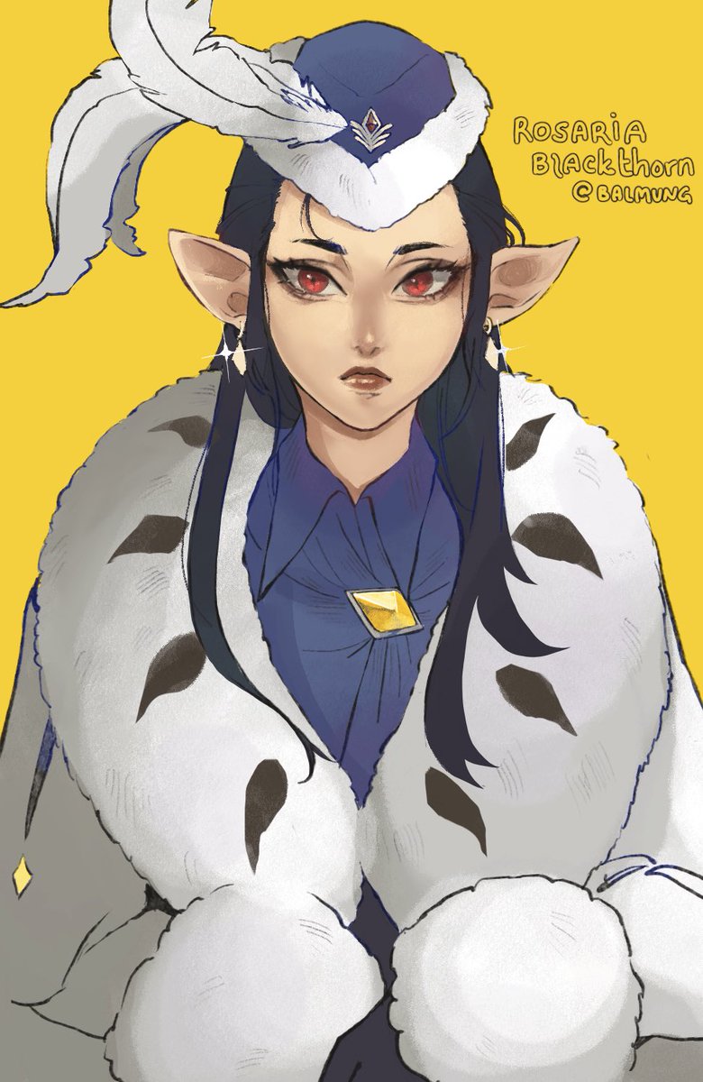 #lofiartparty #FFXIVART 

frantically motions at beautiful vampiress goddess