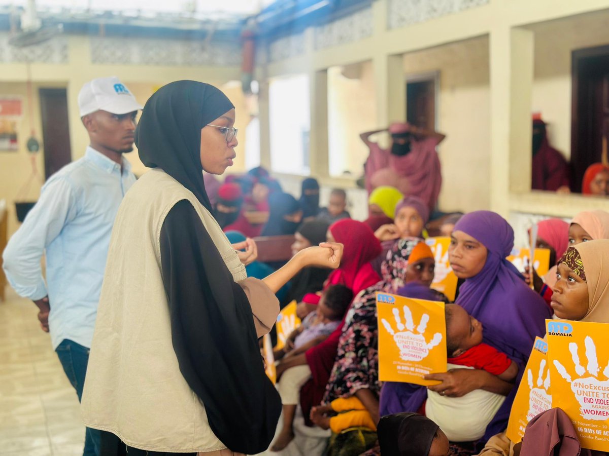 In btw Nov 25th to Dec 10th, <a href="/aadsomalia/">Action Against Disasters Somalia (AADSOM)</a> team held #16DaysOfActivism campaign from four different community sectors , it was targeted to raise awareness about the urgent need to address #GenderBasedViolence (GBV) and Gender Equality is Must.

We highlighted that GBV is a serious