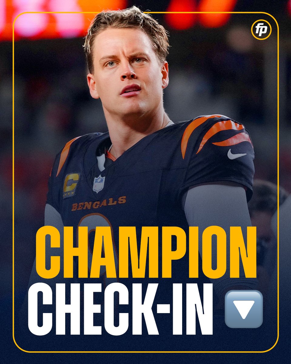 FantasyPros (@fantasypros) on Twitter photo Official check-in if you are a fantasy CHAMPION 🏆 Official check-in if you are a fantasy CHAMPION 🏆