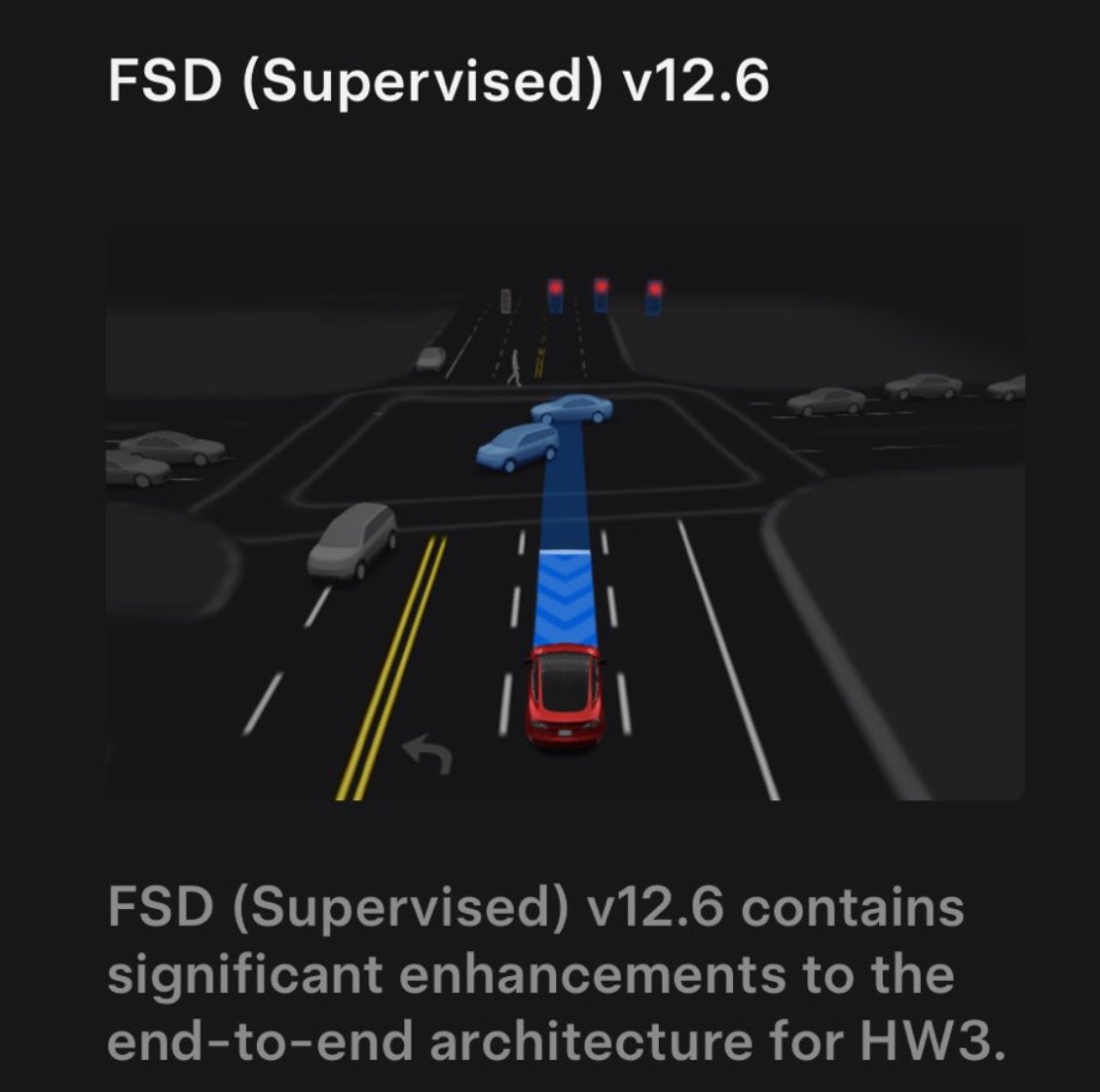 JeebsTX's tweet photo. #NTLB No Tesla Left Behind
All HW3 Tesla Models getting end to end architecture update!
Bravo @aelluswamy Team @Tesla_AI
🥳🎁🍾 https://t.co/60Y2Pwj306