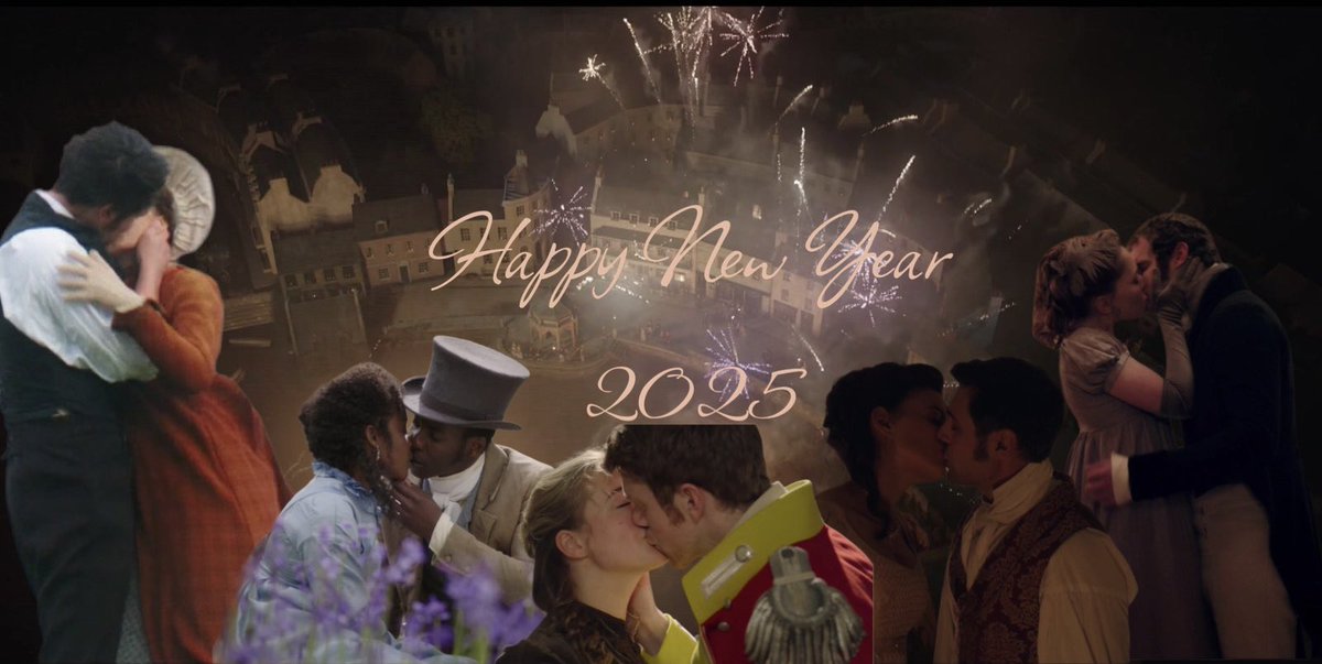 Wishing the #SanditonSisterhood a very happy #NewYear2025 #Sanditon style🎆🎇