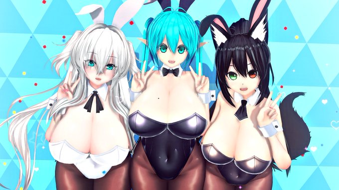 来年もバニーと洗脳改造シリーズをよろしくおねしゃす♡
#COM3D2 