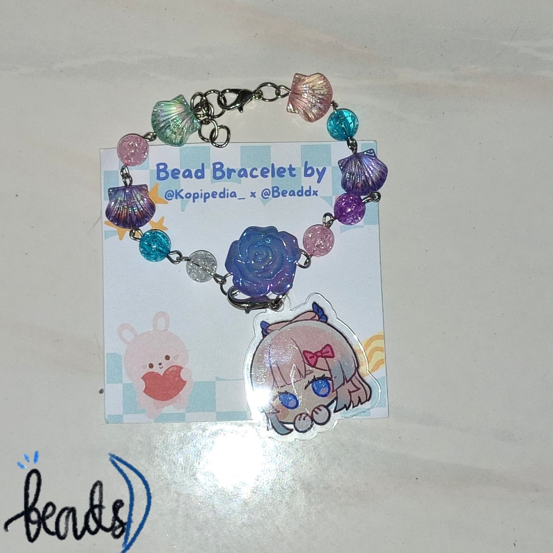 Kokomi

Length: 17 cm + 2 cm (chain extender)

Price: IDR 35k (not including online shopping fee etc)