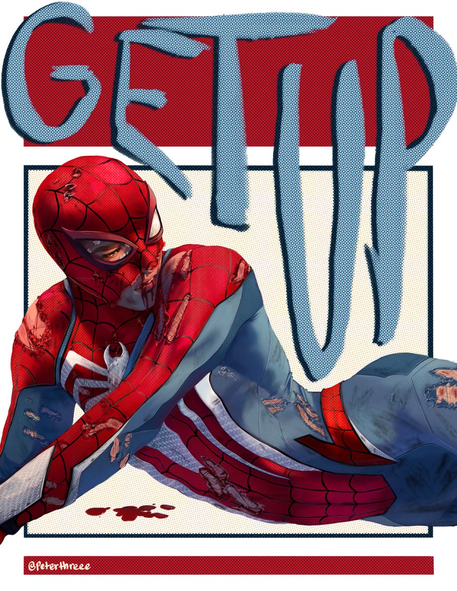 peberthreee's tweet image. get up.

#SpiderMan2PS5