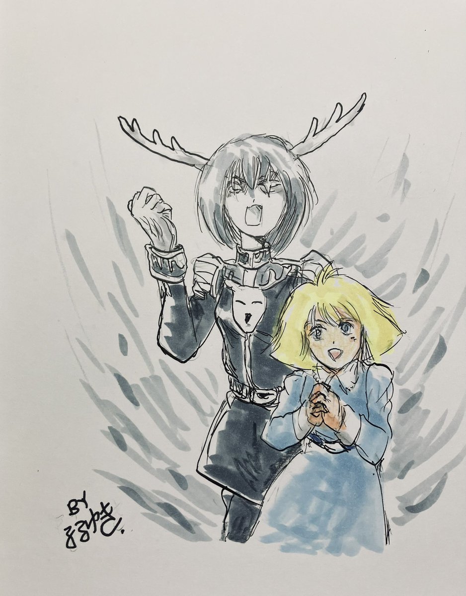 #今年描いた絵を晒そう
ガルパンだけでなく艦これも…
今年もありがとうございました😊
皆さん良いお年を。 
