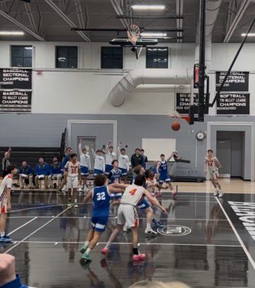 Madden with a 3 to put him in the 1000 point club!! <a href="/HopedaleSports/">Hopedale Athletics</a> <a href="/DerekAtherton1/">Derek Atherton</a> <a href="/kcrebasehps/">Karen Crebase</a>