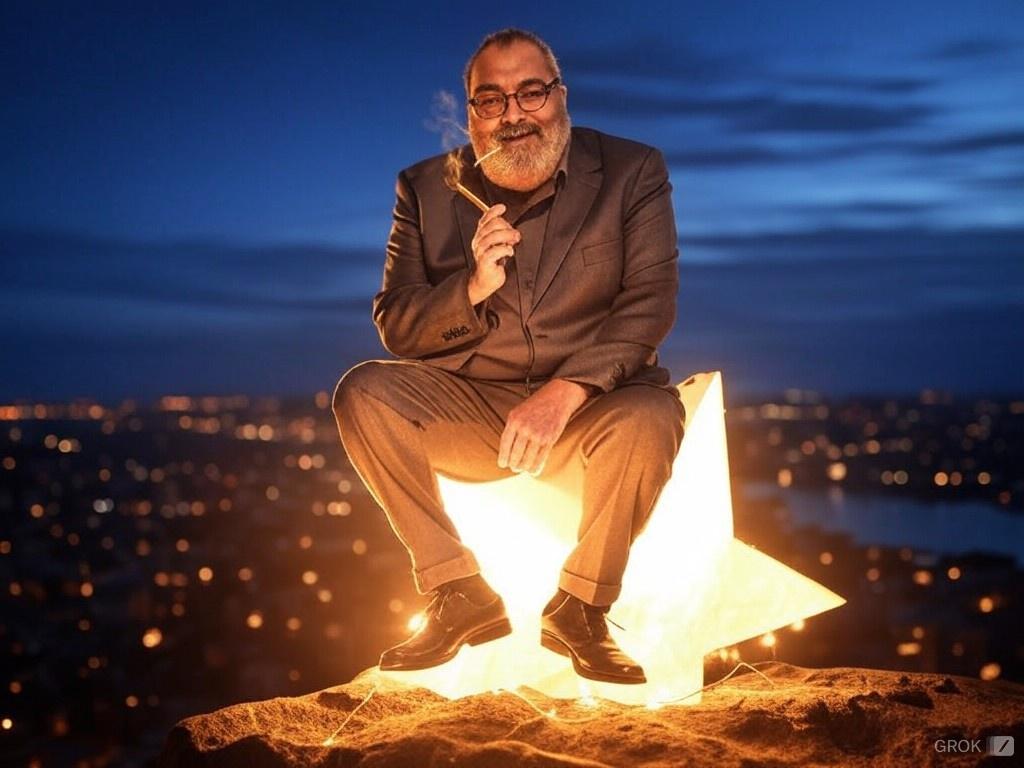 SarinaSalomonA's tweet photo. Ya estas en una estrella, querido Jorge #Lanata. #SimplementeGracias https://t.co/g8FydthBI0