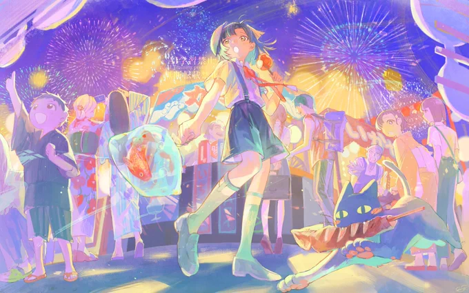 #2024年自分が選ぶ今年の4枚 創作とファンアートで 