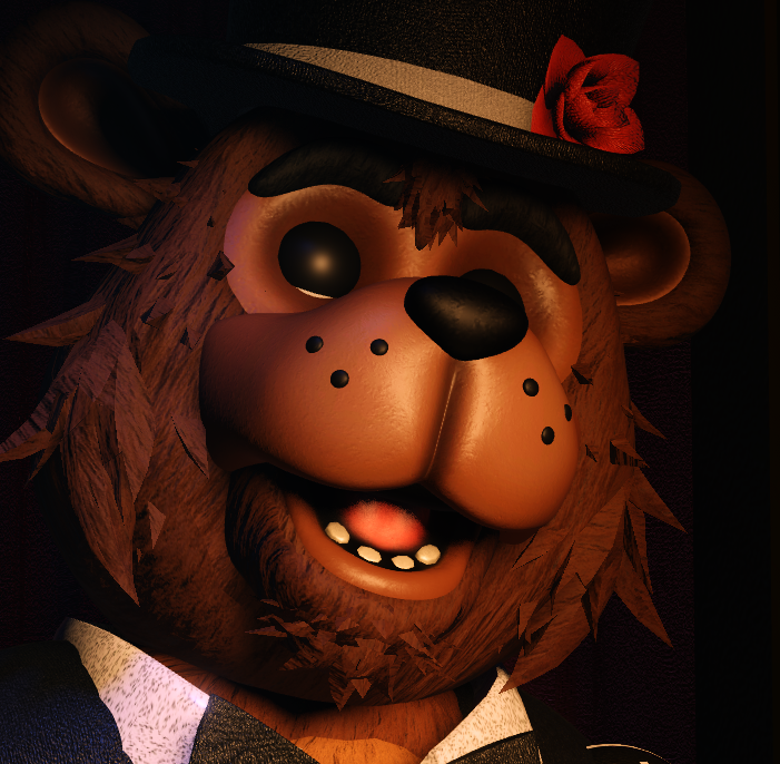 Ruined_Records's tweet photo. Freddy &amp; his crew now have better textures replicating latex masks! Check it out up close 🐻

#fnafmovie #fnaf https://t.co/jauvEcpAf8