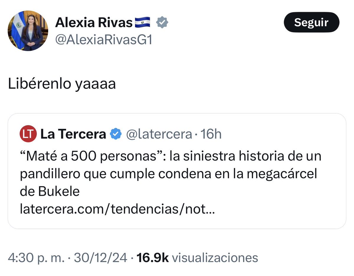 AlexiaRivasG1 tiene una impresionante capacidad para #torcer los hechos y  repetir #mentiras con total soltura. Parece tan cómoda #mintiendo que hasta  da la impresión de que se cree sus propias palabras., image size:1200x935