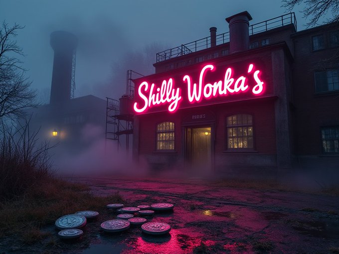 🍫 Golden ticket in hand, and I’m stepping into the #ShitcoinFactory for the first time—joining the team of Loompas to craft something truly magical! 🍭 With Q1 2025 ahead, we’re crafting something golden. Ready to join the fun? Let’s make it happen! Disc: discord.gg/ayujqs9V2X