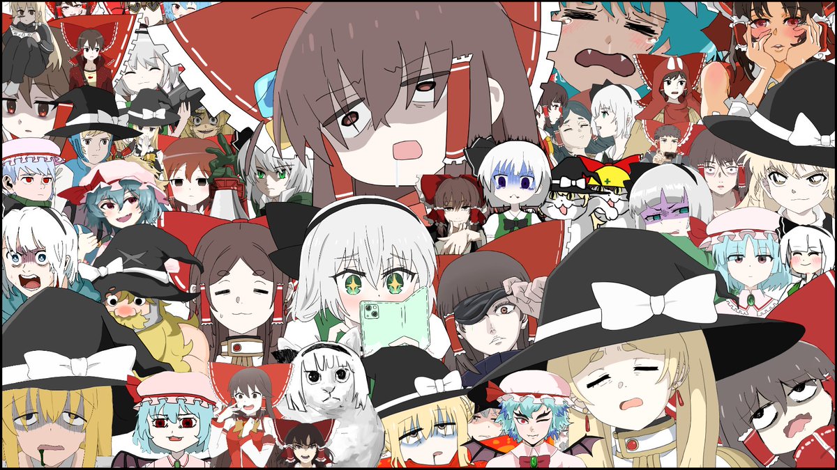 今年動画で使ったカラーイラストをちょっとまとめてみました！ 来年は