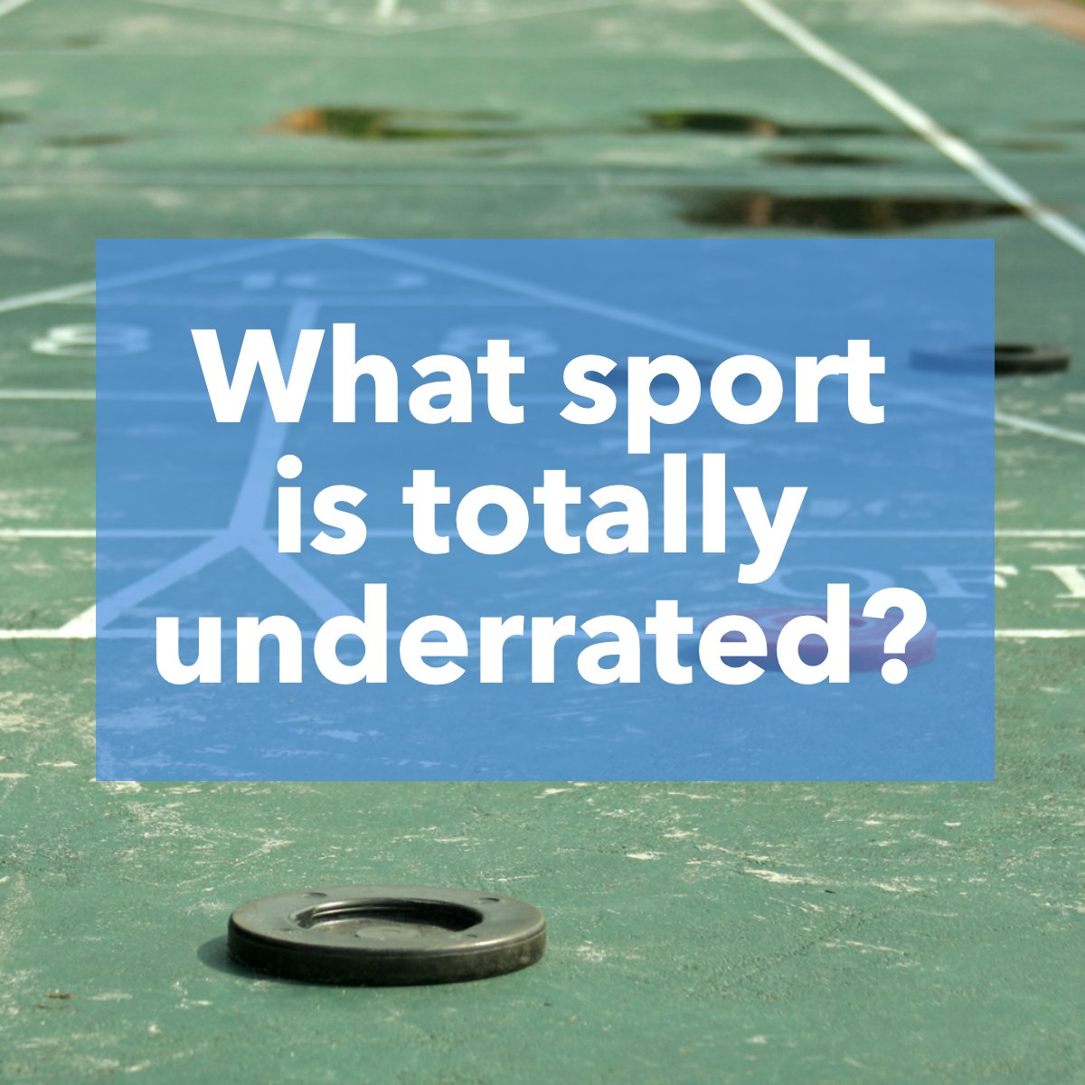 BGKdad3's tweet photo. Shuffleboard is a game in which players use cues to push weighted discs, sending them gliding down a narrow court, with the purpose of having them come to rest within a marked scoring area.

Did you know about this sport? 🤔😮

#sport #shuffleboard #game #disc https://t.co/IkfgQkKngw