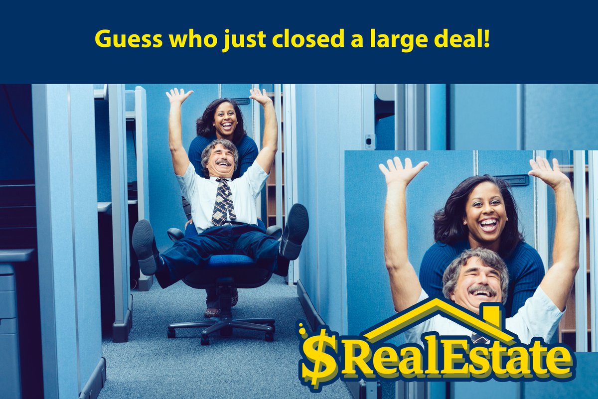 RT if you also just closed a large one!

$RealEstate