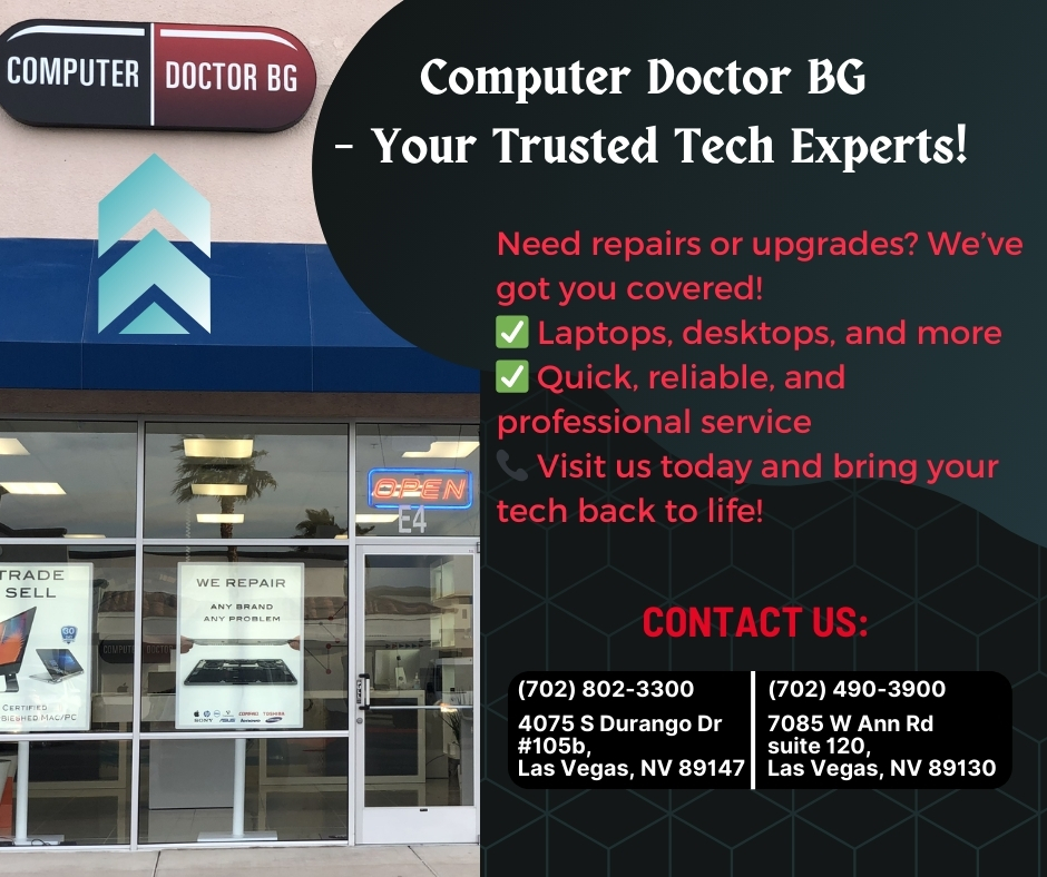 compdocbg's tweet image. Need reliable computer repairs? Computer Doctor BG fixes any make/model—PCs, laptops, Macs, and more. Fast, affordable, and expert service!

#ComputerRepair #PCRepairs #LaptopRepairs #MacRepairs #TechSupport #AnyMakeAnyModel