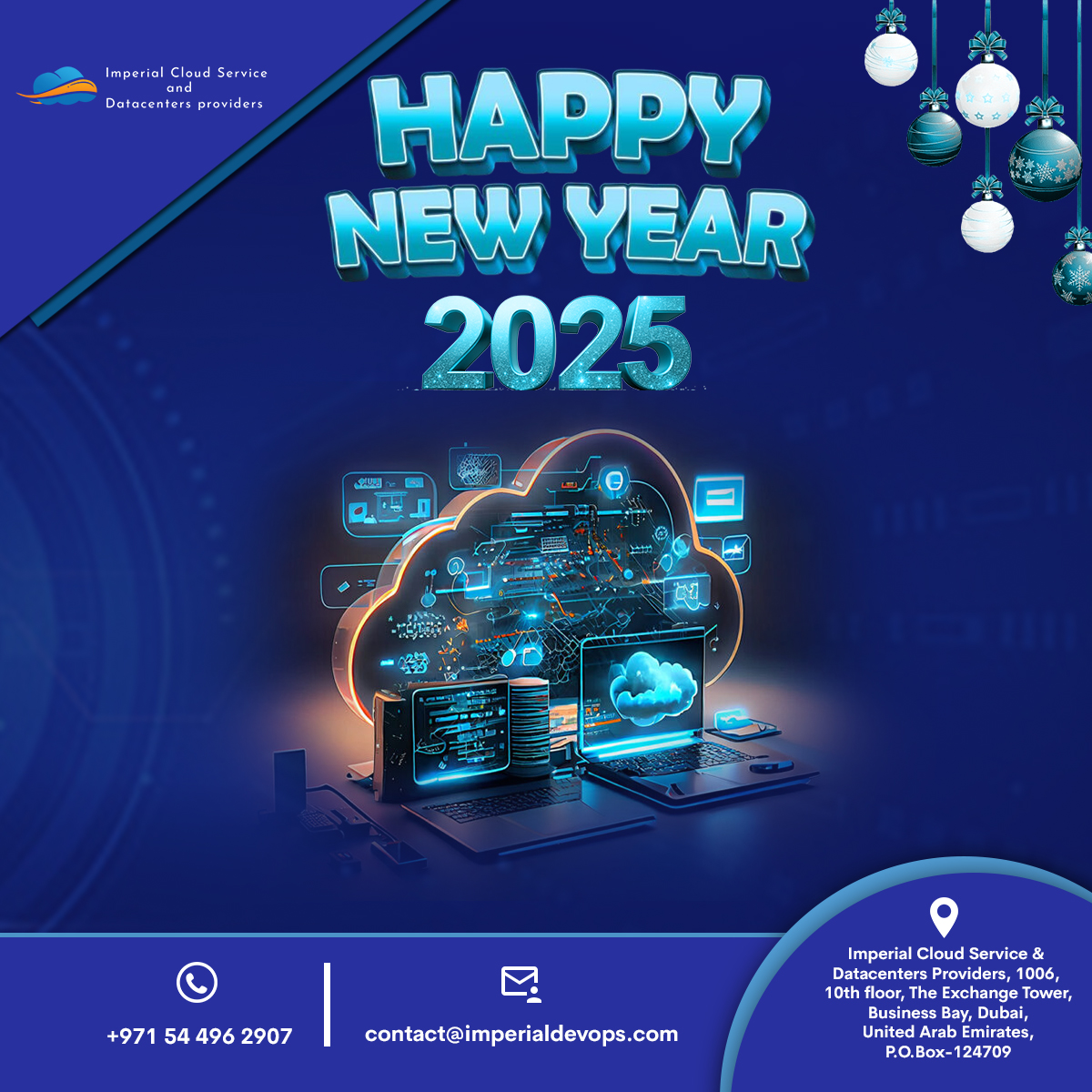 Imperialdevops's tweet image. 🌟 Happy New Year 2025 from Imperial DevOps! 🌟

Wishing you a year full of success, happiness, and new opportunities. Let’s make 2025 amazing together! 🚀

#HappyNewYear #ImperialDevOps #NewYear2025