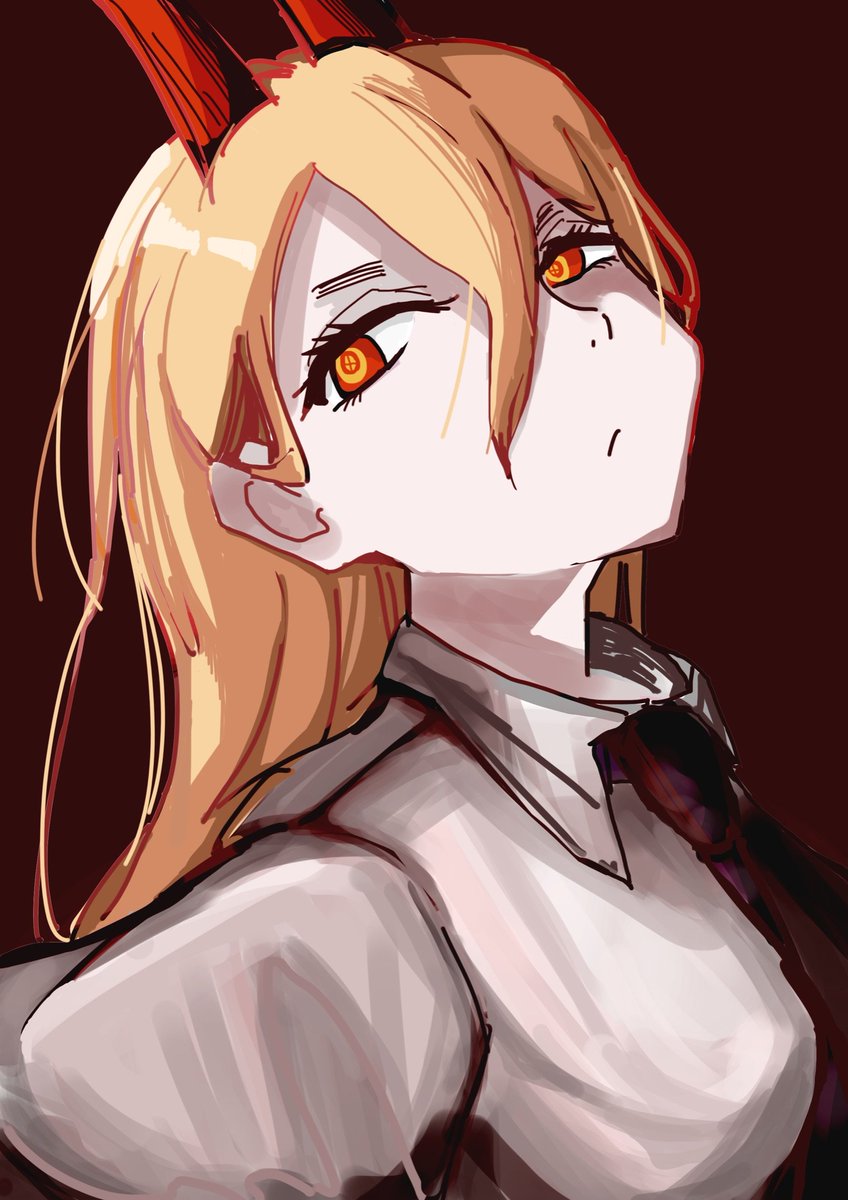 meuniere_dance's tweet image. ←約2年前 NEW→
#イラスト #Illust #二次創作 #デジタル #絵描きさんと繋がりたい #初心者 #練習中 #チェンソーマン #chainsawman #パワー #年越しイラスト #今年最後のイラスト #2024年