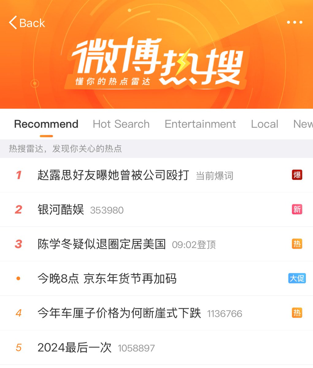 minnrosy's tweet photo. HS Weibo top 1 🔥

赵露思好友曝她曾被公司殴打
เพื่อนของจ้าวลู่ซือเปิดเผยว่าเธอถูกบริษัททุบตี
ทุกคนกำลังทวงความยุติธรรม ทวงความจริงให้หนูนะลูก 🥹😭

 #TruthForZhaoLusi https://t.co/sZZTPlfN8l