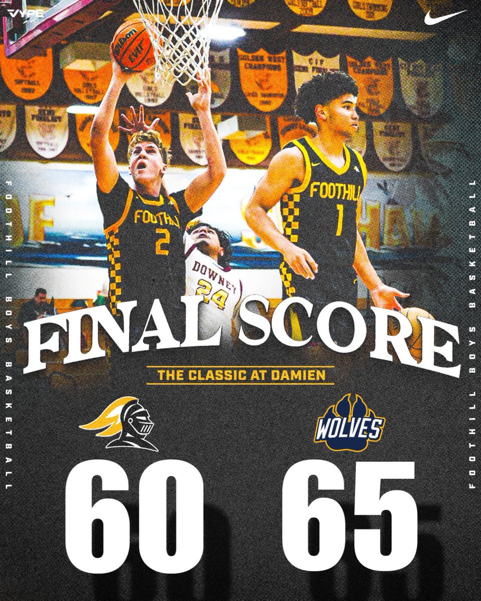 The Knights will go into 2025 with a 12-5 overall record and finish 4th in the Diamond Division. 

Kennard 18 pts, 10 rebs, 2 blks. 
Turner 17 pts. 
Nixon 15 pts, 5 asts, 3 stls. 
Davidson 8 pts, 4 rebs.

Sr. PG Kai Nixon was named to All-Tournament Team‼️