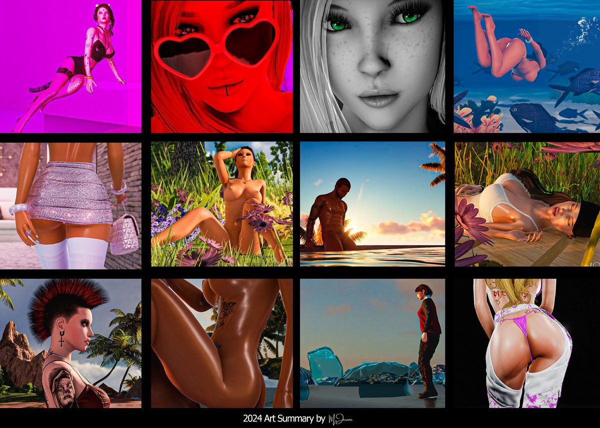 Jerome (@jerome3dx) on Twitter photo Inspired by <a href="/Laura_TWK/">LauraTWK</a>'s original post and the lovely contributions from <a href="/coco3dx/">Coco3dx</a> and <a href="/mintieon3dx/">Mintie</a>, here is my 2024 Art Summary featuring pics from some of my favorite shoots this year. And a pic of me, too! ๐
๐
Thanks to the gorgeous <a href="/andais3dx/">Aฦษษis ๐ฉฐโ</a>, <a href="/AliBeauman_/">๐๐ฅ๐ข ๐๐๐๐ฎ๐ฆ๐๐งโก</a>, <a href="/PixieJessi3dx/">๐xoJessi๐</a>, Inspired by <a href="/Laura_TWK/">LauraTWK</a>'s original post and the lovely contributions from <a href="/coco3dx/">Coco3dx</a> and <a href="/mintieon3dx/">Mintie</a>, here is my 2024 Art Summary featuring pics from some of my favorite shoots this year. And a pic of me, too! ๐
๐
Thanks to the gorgeous <a href="/andais3dx/">Aฦษษis ๐ฉฐโ</a>, <a href="/AliBeauman_/">๐๐ฅ๐ข ๐๐๐๐ฎ๐ฆ๐๐งโก</a>, <a href="/PixieJessi3dx/">๐xoJessi๐</a>,
