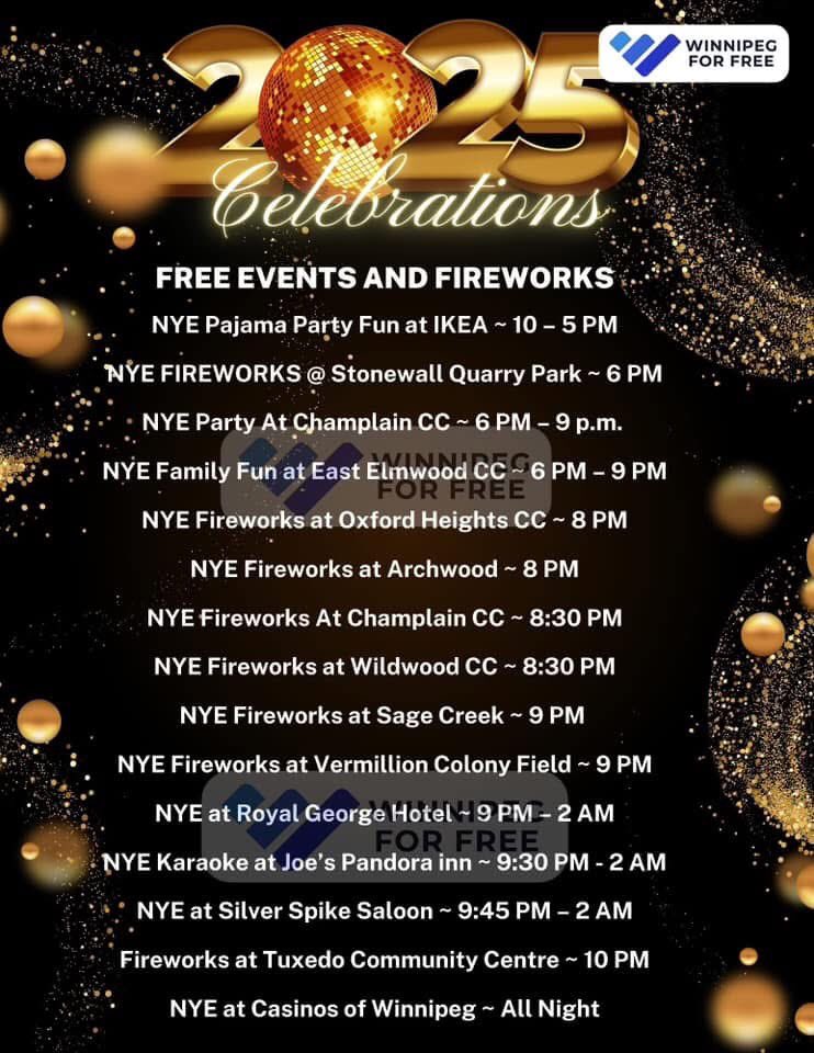 wpgdogparks's tweet photo. 🎆 FIREWORKS NOTICE 🎇 
Look for new events added, Sage Creek and Archwood CC, Wildwood Park CC and Tuxedo CC

𝗖𝗹𝗶𝗰𝗸 𝘁𝗵𝗲 𝗟𝗶𝗻𝗸 𝗳𝗼𝗿 𝗠𝗼𝗿𝗲 𝗜𝗻𝗳𝗼 👇
https://t.co/0mg82vnWhE https://t.co/t3iaOxWRUi