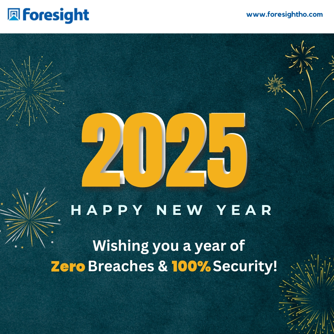 𝐖𝐢𝐬𝐡𝐢𝐧𝐠 𝐲𝐨𝐮 𝐚 𝐘𝐞𝐚𝐫 𝐨𝐟 𝐙𝐞𝐫𝐨 𝐁𝐫𝐞𝐚𝐜𝐡𝐞𝐬 &amp; 𝟏𝟎𝟎% 𝐒𝐞𝐜𝐮𝐫𝐢𝐭𝐲!

#happynewyear2025 #foresight #cybersecurity