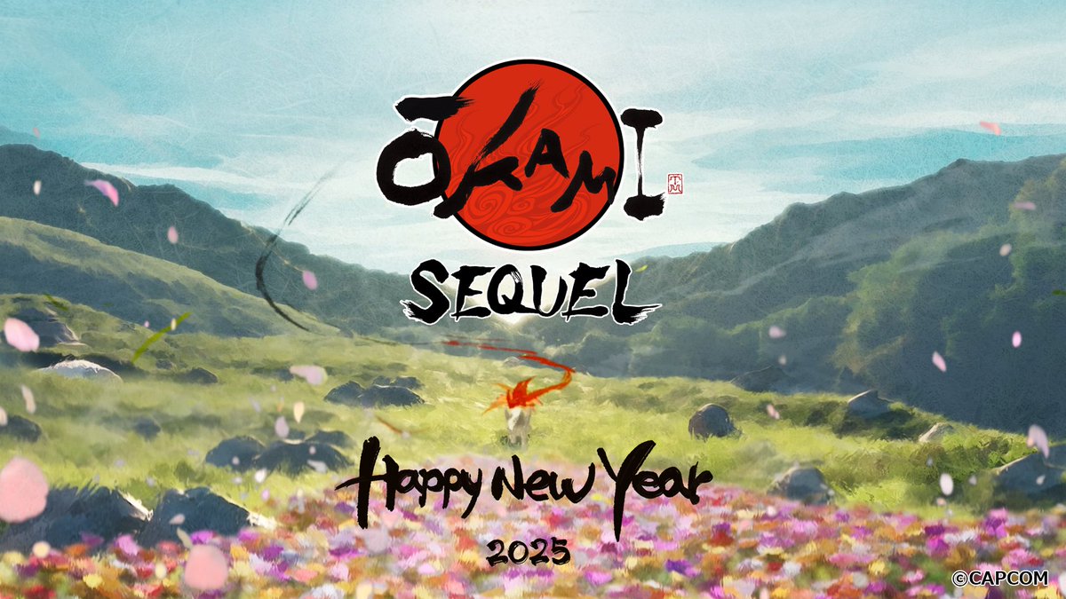 CLOVERS_en's tweet image. Happy New Year🥂

Last year, we announced #CLOVERS 🍀, a game studio led by Hideki Kamiya, and the Okami sequel project✨

We hope you’ll look forward to what’s ahead. Thank you for your support as we begin this journey‼️

📍A message from Kamiya
clovers2023.com/en/news/24349
#Okami