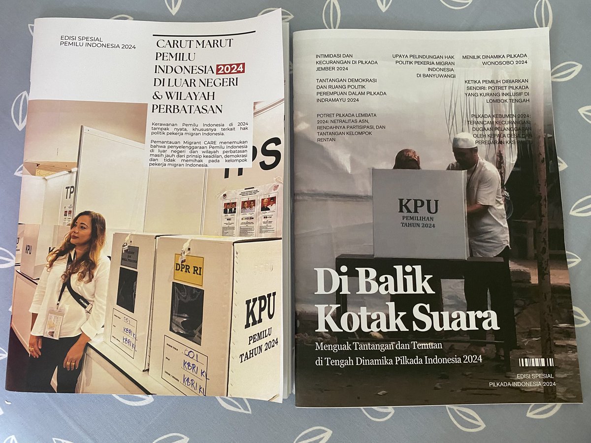 Di tahun 2024, <a href="/migrantcare/">Migrant CARE</a> memantau Pemilu Indonesia di luar negeri khususnya di Malaysia, Singapura, Hong Kong, Taiwan &amp; perbatasan. Migrant CARE jg memantau Pilkada di daerah basis pekerja migran. Sila baca hasil pemantauan pemilu Migrant CARE disini s.id/MigrantCAREPan…