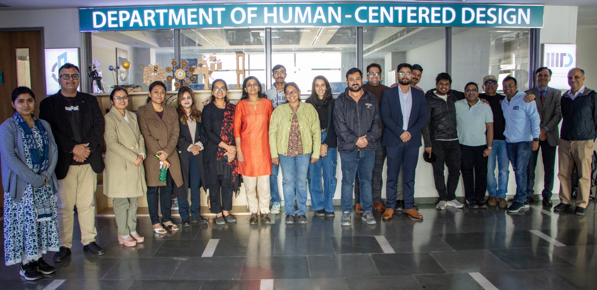 IIITDelhi's tweet image. A distinguished group of experts from academia and industry gathered at #IIITD recently for an engaging workshop on the latest trends in #HumanComputerInteraction (HCI).

The event featured thought leaders from premier institutions such as @IIITB_official, @IITHyderabad,…