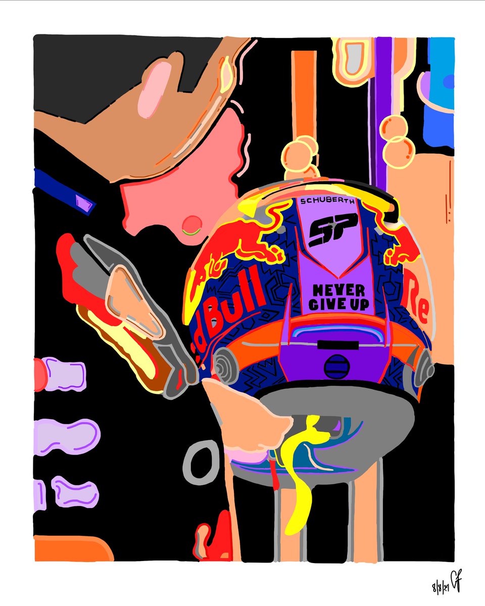 The best art i've done this 2024. Feliz Año Nuevo <a href="/SChecoPerez/">Sergio Pérez</a> 🎆❤️