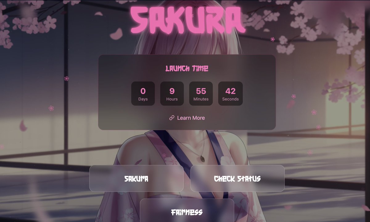 🔥 <a href="/Sakuradaos/">Sakura</a> - The countdown is on, Only 10 hours left for the #SAKURA Launch! 🚀 Start 2025 with a groundbreaking opportunity in the #crypto space. Join the #SakuraToken launch for transparency, growth, and long-term success. Let’s gain together! 💖

#DAO #memecoin #SOL