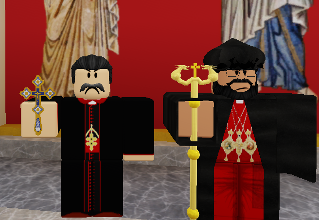 MustafaJs88's tweet photo. Patriarch Shimun meets with the Syriac Orthodox Patriarch in a Syriac Orthodox Parish in Germany. https://t.co/fFPFrLSmpy