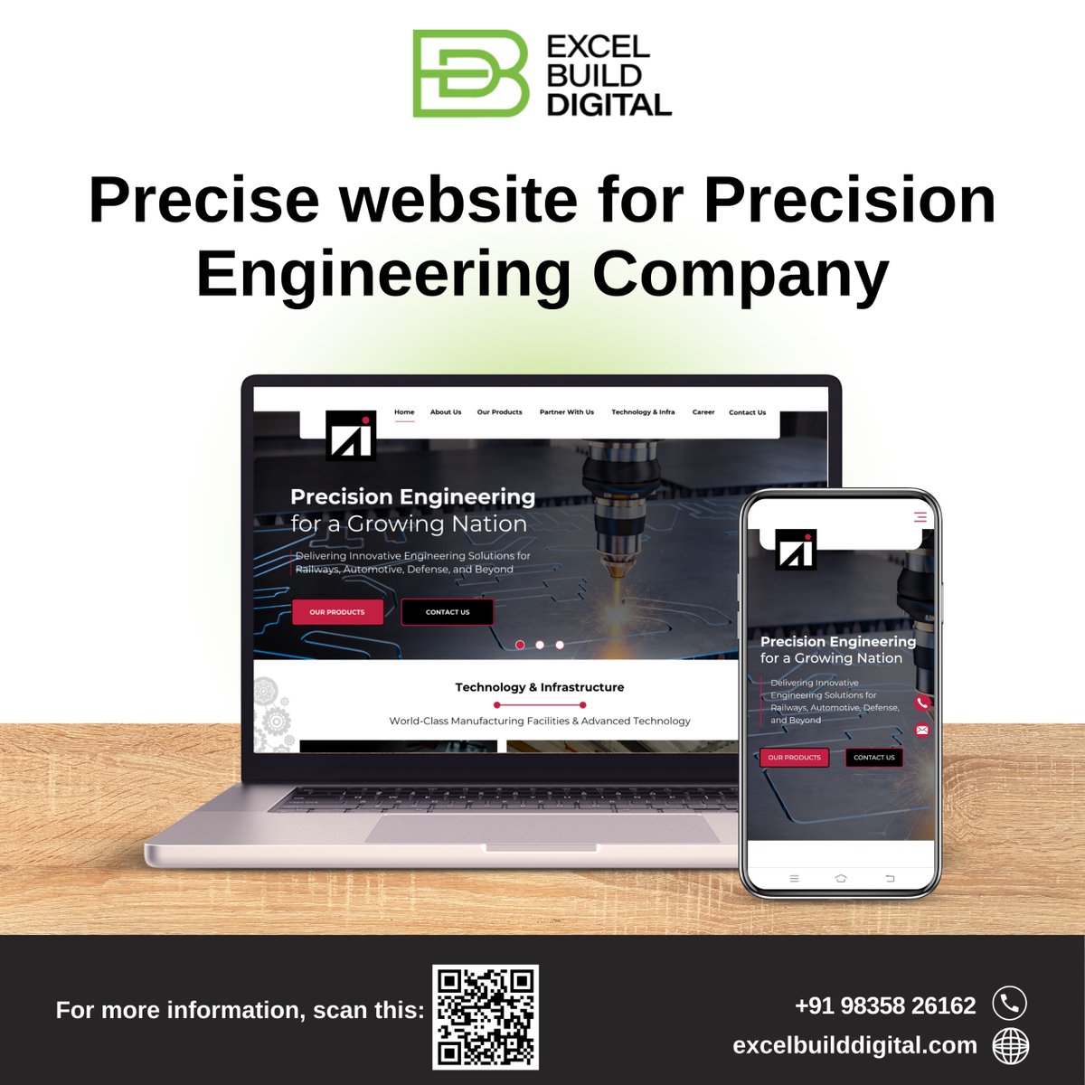 XcelBuild's tweet image. We developed the website project using Laravel technology and completed this project in just 15 days! Check out the precise and efficient platform for all your needs.

Website URL: parasramkagroup.com

#laravel #webdevelopment #parasramkagroup #excelbuilddigital #PHP