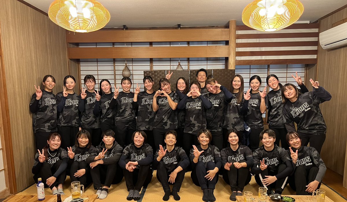 lions_ladies's tweet photo. 2024年親睦会🦁

今シーズンも沢山のご青炎ありがとうございました！

来シーズンもよろしくお願いいたします🔥

#sslionsladies 
#加須市
#女子野球 https://t.co/7M0Kz5dPCr