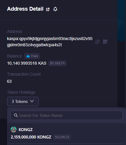 KaspaKongz's tweet photo. 🚨 FameEX Wallet Liquidity Update 🦍

🔥 Current Progress:

$1.1K USDT worth of KAS collected for liquidity.
$2.5K USDT worth of $KONGZ tokens ready (excess tokens reserved for future listings/events).
$1.4K USDT more in KAS needed to complete the FameEX liquidity goal!

✨ FameEX Listing = More Visibility & Volume!
Getting listed on FameEX will boost $KONGZ's visibility beyond the KRC20 ecosystem and bring new opportunities for growth. 🚀

🎁 Ongoing Raffle & Custom PFP Perks:

Donate 450 KAS or more to enter the raffle for 150,000,000 $KONGZ tokens.

Donate 500 KAS or more to get a custom $KONGZ PFP and automatic raffle entry!

💎 Donation Address: kaspa:qpyx9kjtdjgnnjyjas6m93nxc8jxzus82v95gjdmr0m83z4vyga8wtcpa4s2t

Thank you to everyone for your incredible support—let’s get this done and take $KONGZ to the next level! 🌴 #KONGZOnTheRise

$KAS #KRC20