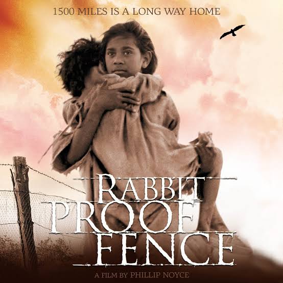 Rabbit-Proof Fence (2002) is a powerful Australian film based on a true story. It follows three Aboriginal girls who escape a government camp in 1931, trekking 1,500 miles along a rabbit-proof fence to reunite with their family. A poignant tale of resilience, cultural identity,