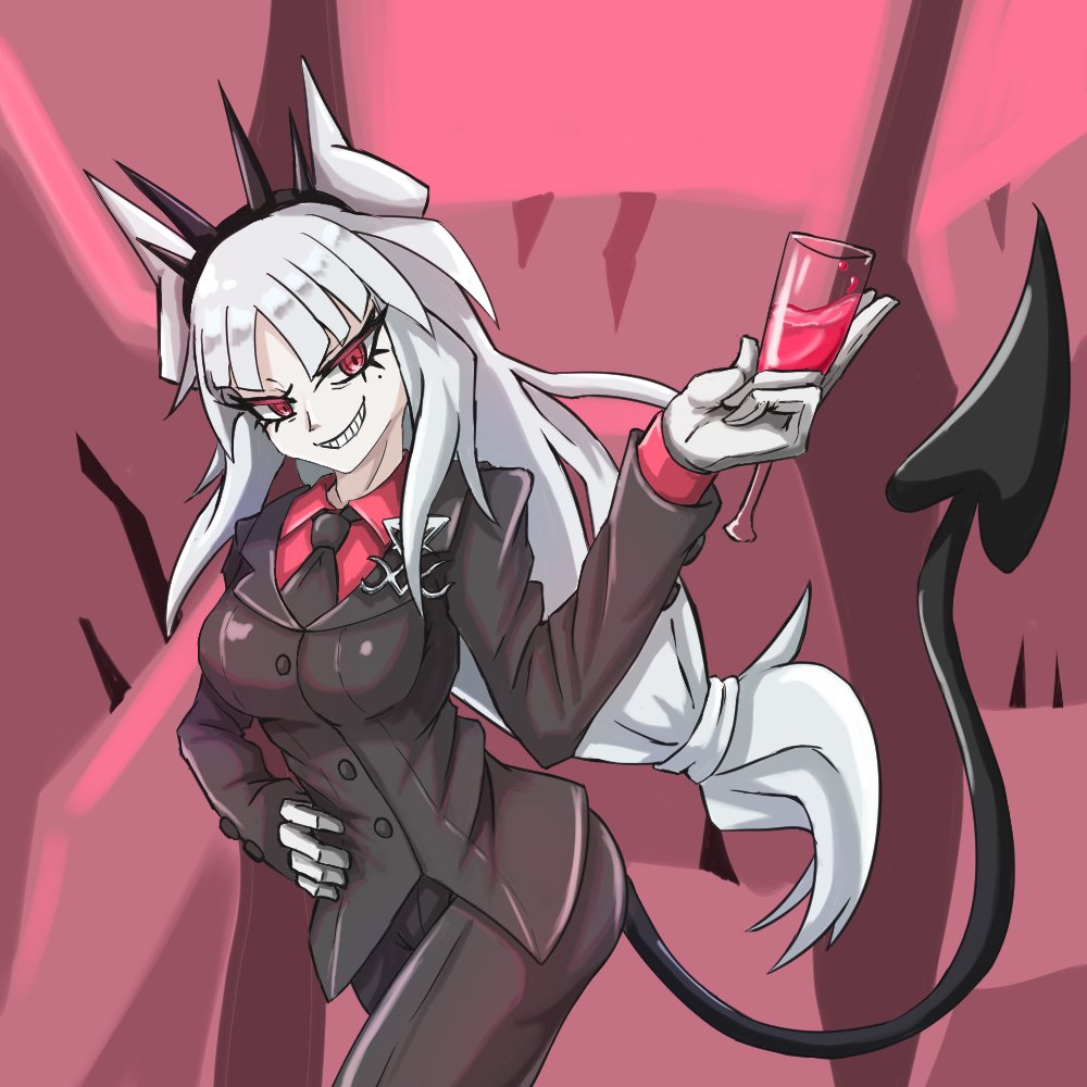 alter_cattleya's tweet photo. #今年も残りわずかなので今年一番伸びた絵を貼る
圧倒的Helltakerのルシファーです
（…多分）
海外勢からの人気凄かった。 https://t.co/AGVCrgfbx7